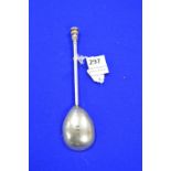 Birmingham Hallmarked Sterling Silver Spoon