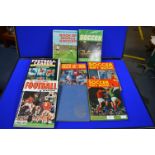 Eight Vintage Soccer Books and Annuals