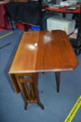 Small Drop Leaf Side Table