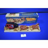 J.K. Wells Fargo Diecast Overland Stage Coach (Horses AF)