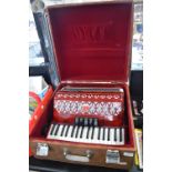 Ballerina Studio Accordion and Case