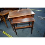 Nest of Two Danish Rosewood Side Tables stamped B.R. Gelsted