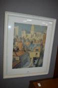 Signed Watercolour by Morris Draper - London West One