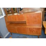 Retro Teak Sideboard with Drinks Cabinet by Portwood Furniture
