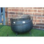 Cast Iron Cauldron with Three Feet