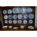 Decorative Blue & White China Plates etc.