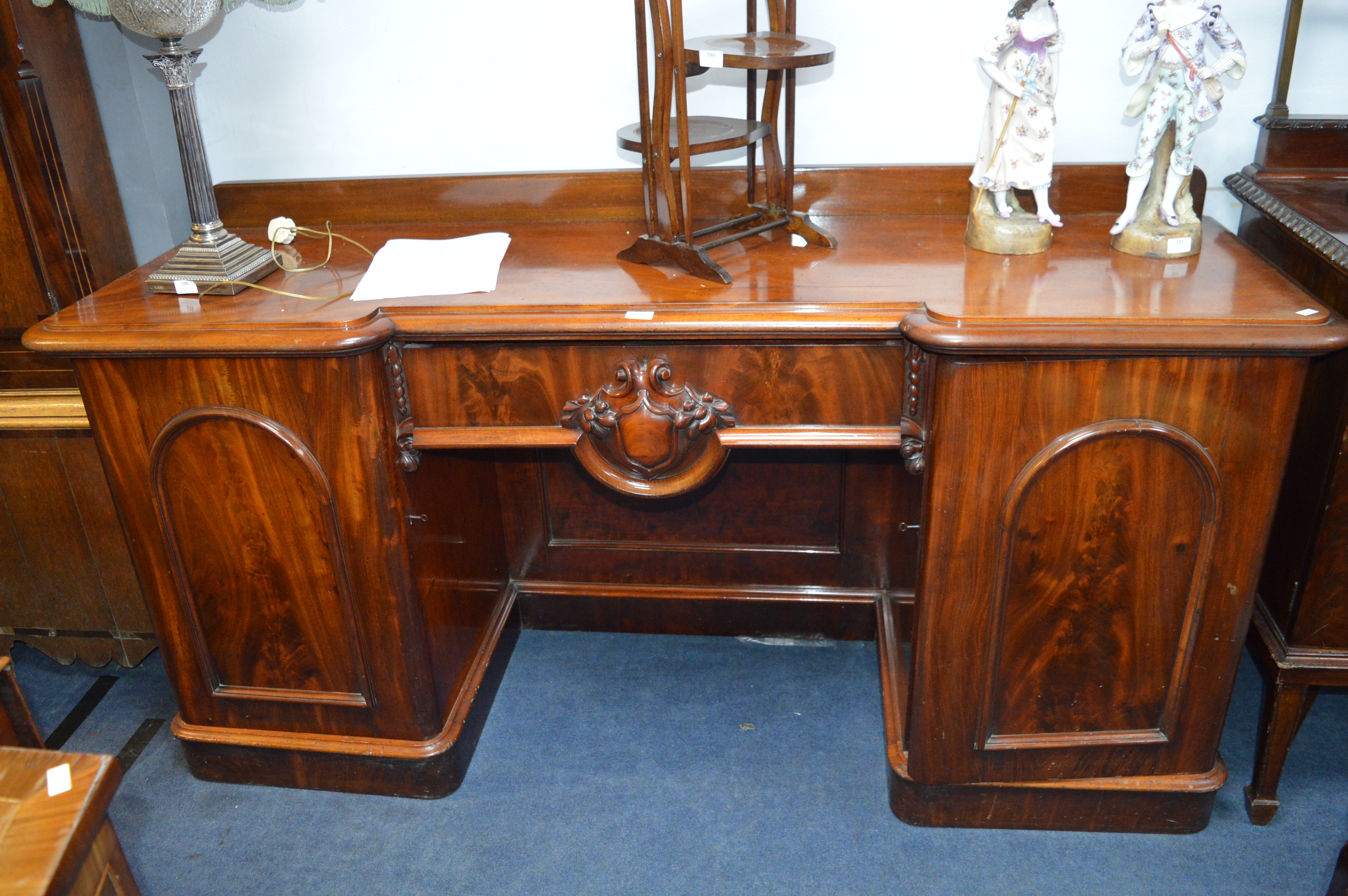 Victorian Walnut Sideboard - Image 3 of 8