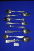 Continental Silver Spoons and Forks