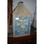 Vintage Bartoline High Speed Motor Oil Can