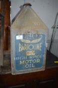 Vintage Bartoline High Speed Motor Oil Can