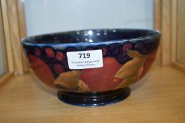 Period Moorcroft Bowl with Pomegranate Design