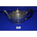 Hallmarked Sterling Silver Teapot