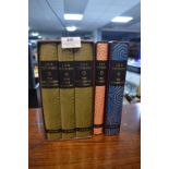 Folio Society J.R.R. Tolkien; Lord of the Rings Box Set, The Hobbit, and The Silmarillion