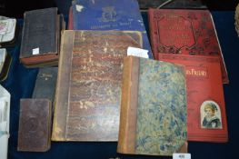 Older Books Including Children's Annuals 1897, David Copperfield, Wuthering Heights , etc.