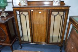 Edwardian Mahogany Glazed China Cabinet