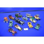 Assorted Diecast Toy Vehicles