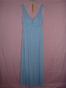*Alfred Song Size: 8 Newport Blue Dress