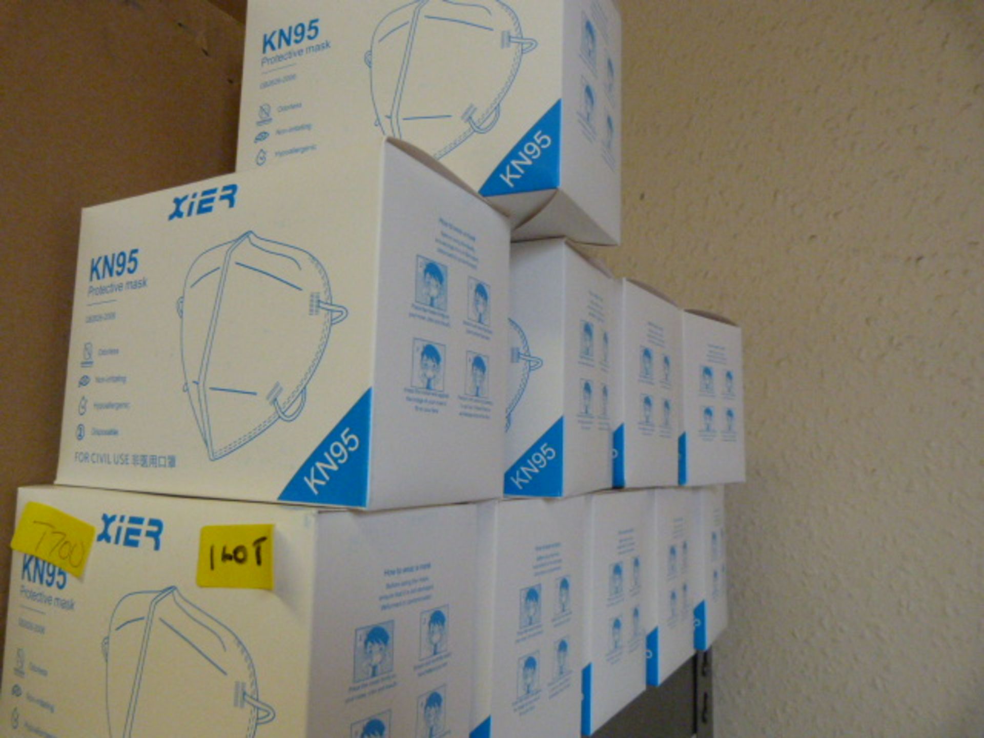 10 Boxes of KN95 Protective Face Masks