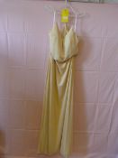 *Alfred Sung Size: 14 Golden Dress