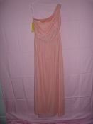 *Alfred Sung Size: 12 Apricot Full Length Single S