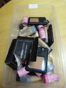 *Small Box of Beauty Products; Liquid Foundation,