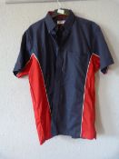 Size: S Navy & Red Shirt