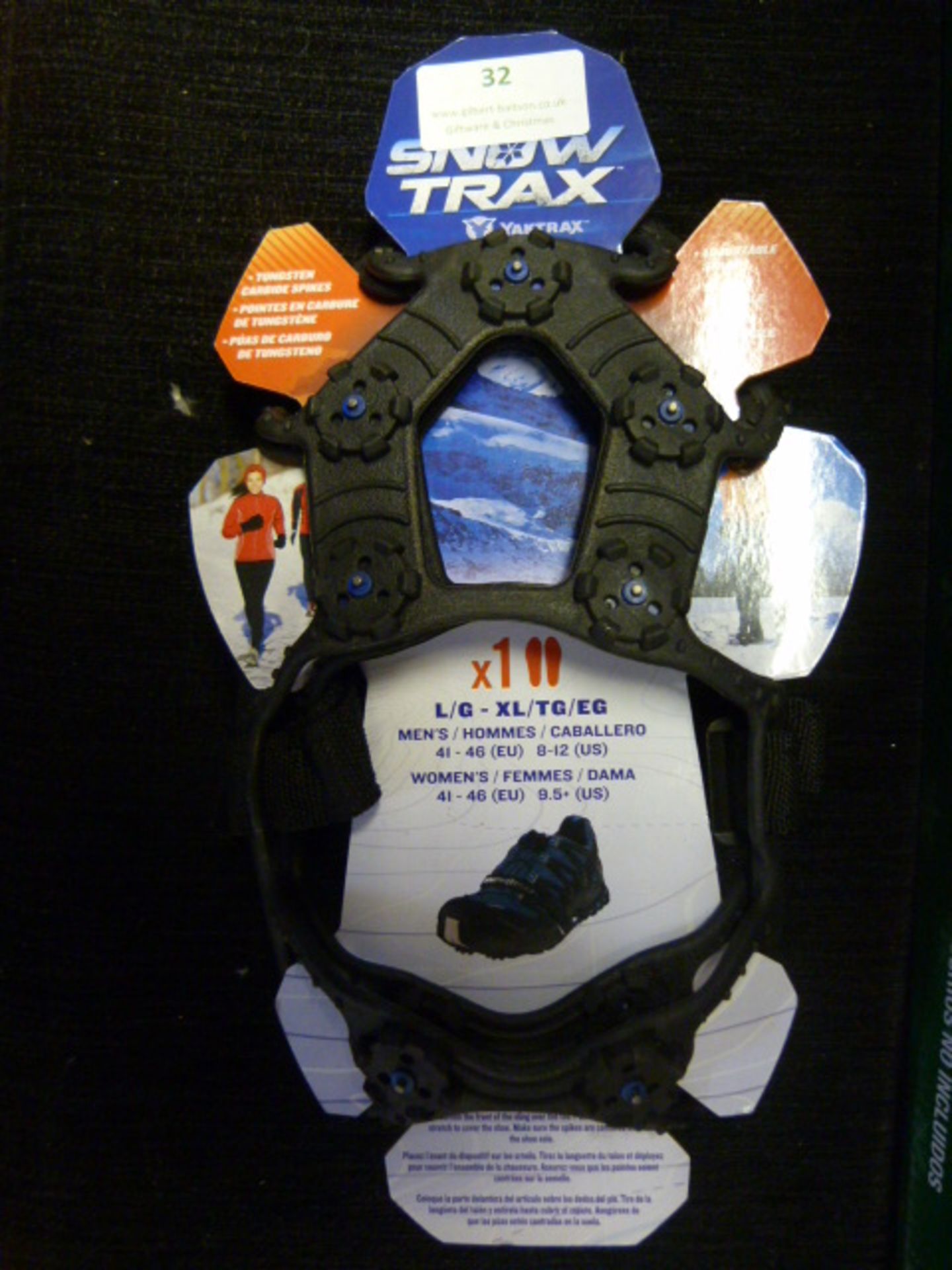 *Snow Tracks Size: L-XL Snow/Ice Footwear Aid