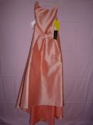 *Alfred Sung Size: 6 Apricot Full Length Dress