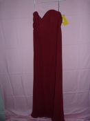 *Thread Size: 16 Burgundy Dress