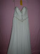 *Callista Size: 8 Ivory Wedding Dress