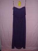 *Vivian Diamond Size: 14 Majestic Purple Dress