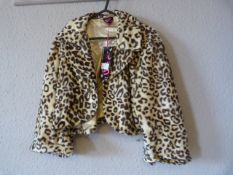 Size: 20 Leopard Print Jacket