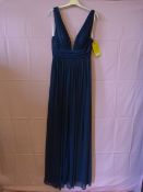 *Dessy Collection Size: m Midnight Blue Dress