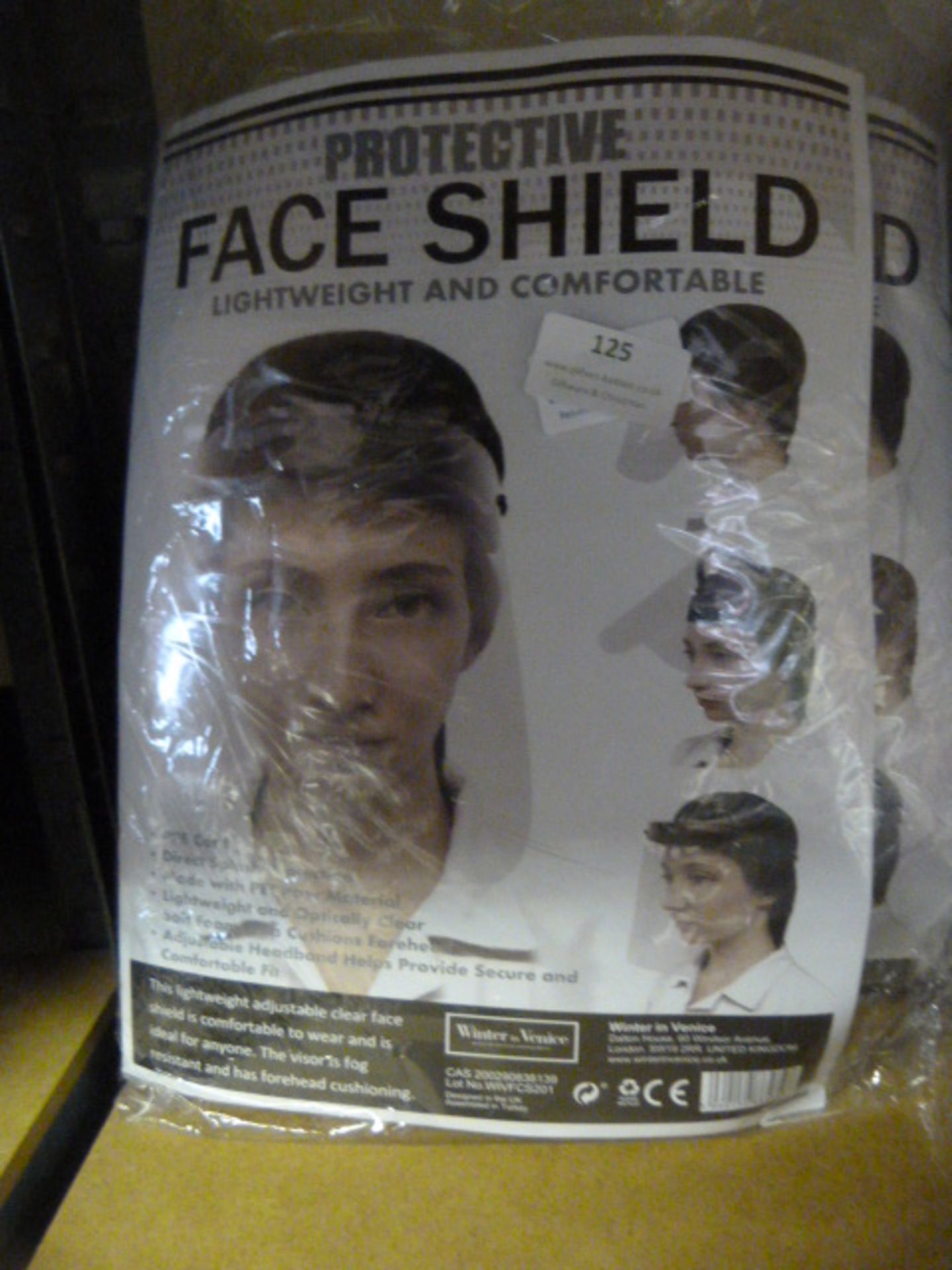 *WIV Face Shield 4pk