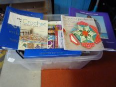 *Box of Crochet and Sewing Guides and Instruction