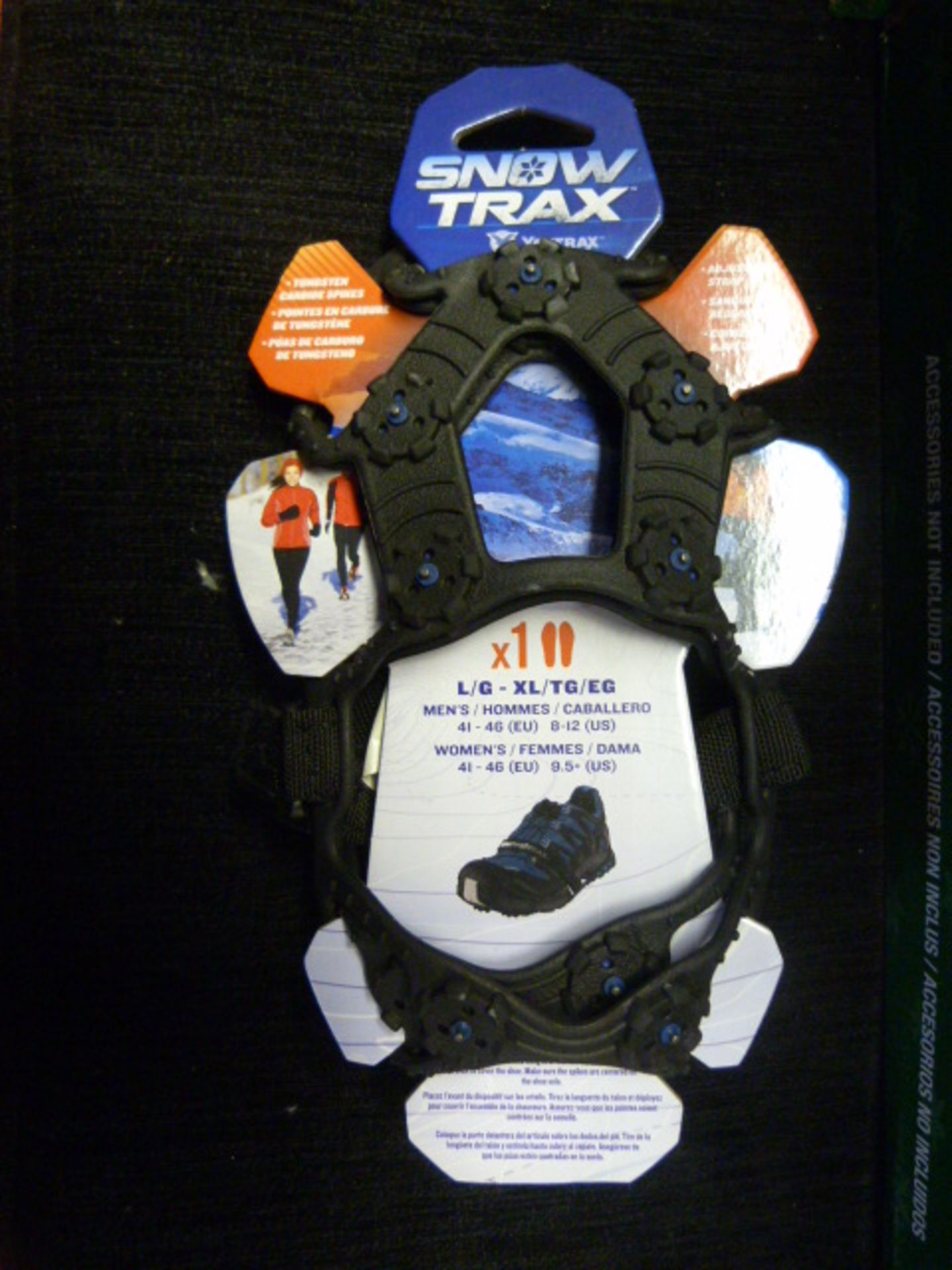 *Snow Tracks Size: L-XL Snow/Ice Footwear Aid