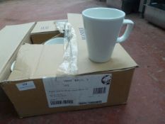 * boxed latte mugs x 12