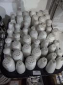 * salt and pepper shakers - approx 40