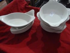 * ' eared' dishes - approx 15