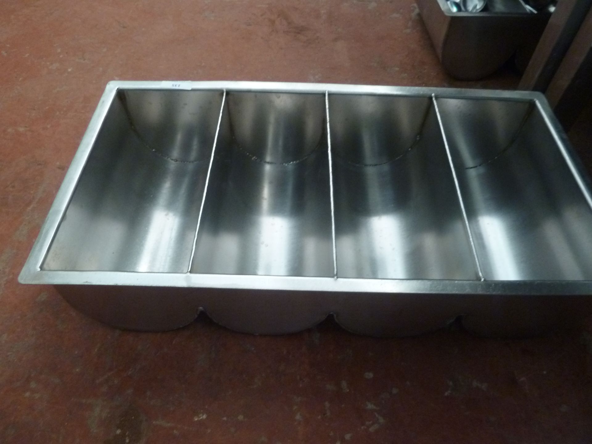 * S/S cutlery tray