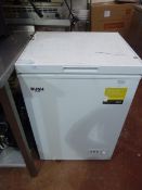 * Bush small chest freezer 560w x 550d x 850h