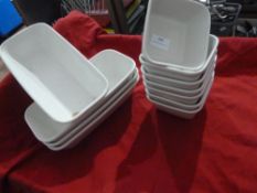 * square and rectangle dishes - 10+ items