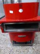 *Turbochef fire pizza oven - 3 phase. Cooks 14" pizza in 90 seconds. Uniformly cooks pizzas