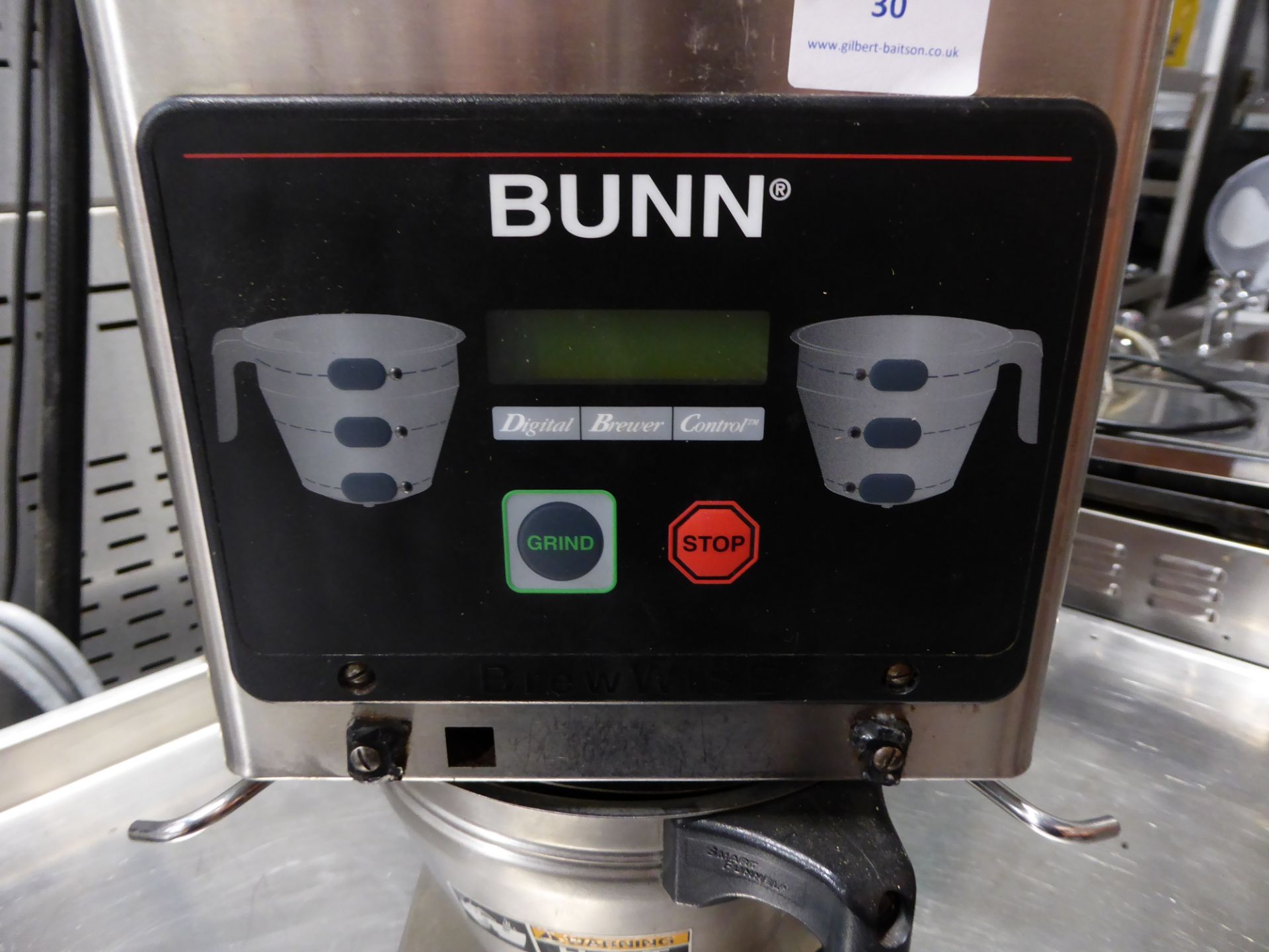 *large Bunn 2 hopper coffee grinder - Image 2 of 3