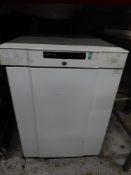 *Gram white undercounter fridge. 600w x 630d x 830h