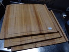 *3 x large wooden boards