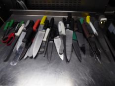 *selection of various chefs knives 30+ items