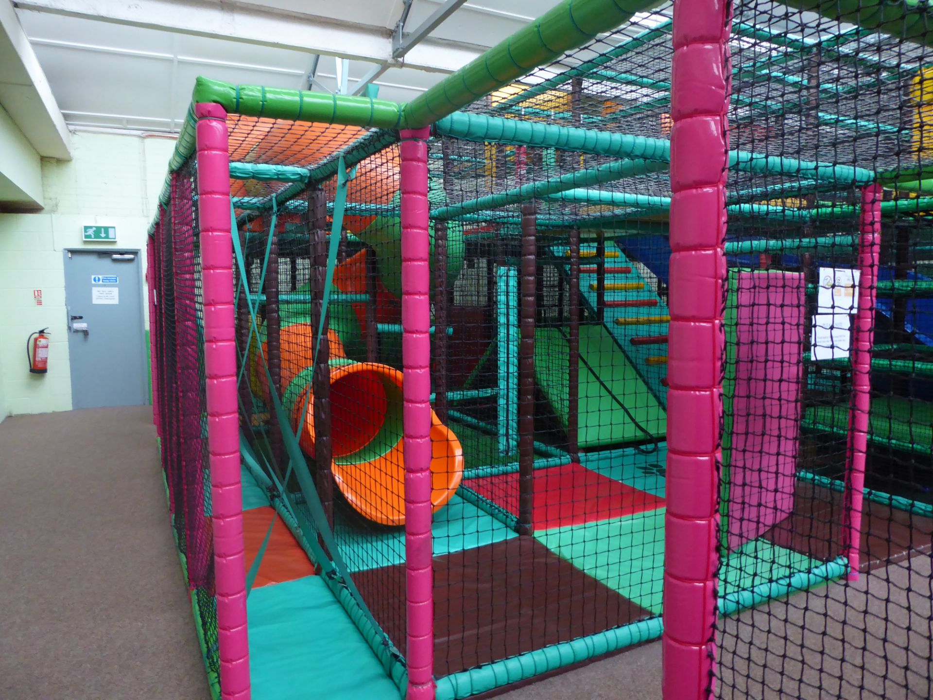 *Monkey Magic playzone - large kids soft play construction.  12000w x 1200d x 4000h (approx) multi - Image 5 of 10