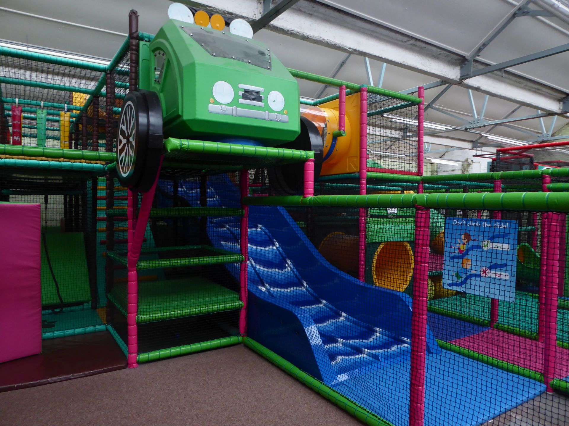 *Monkey Magic playzone - large kids soft play construction.  12000w x 1200d x 4000h (approx) multi - Image 4 of 10