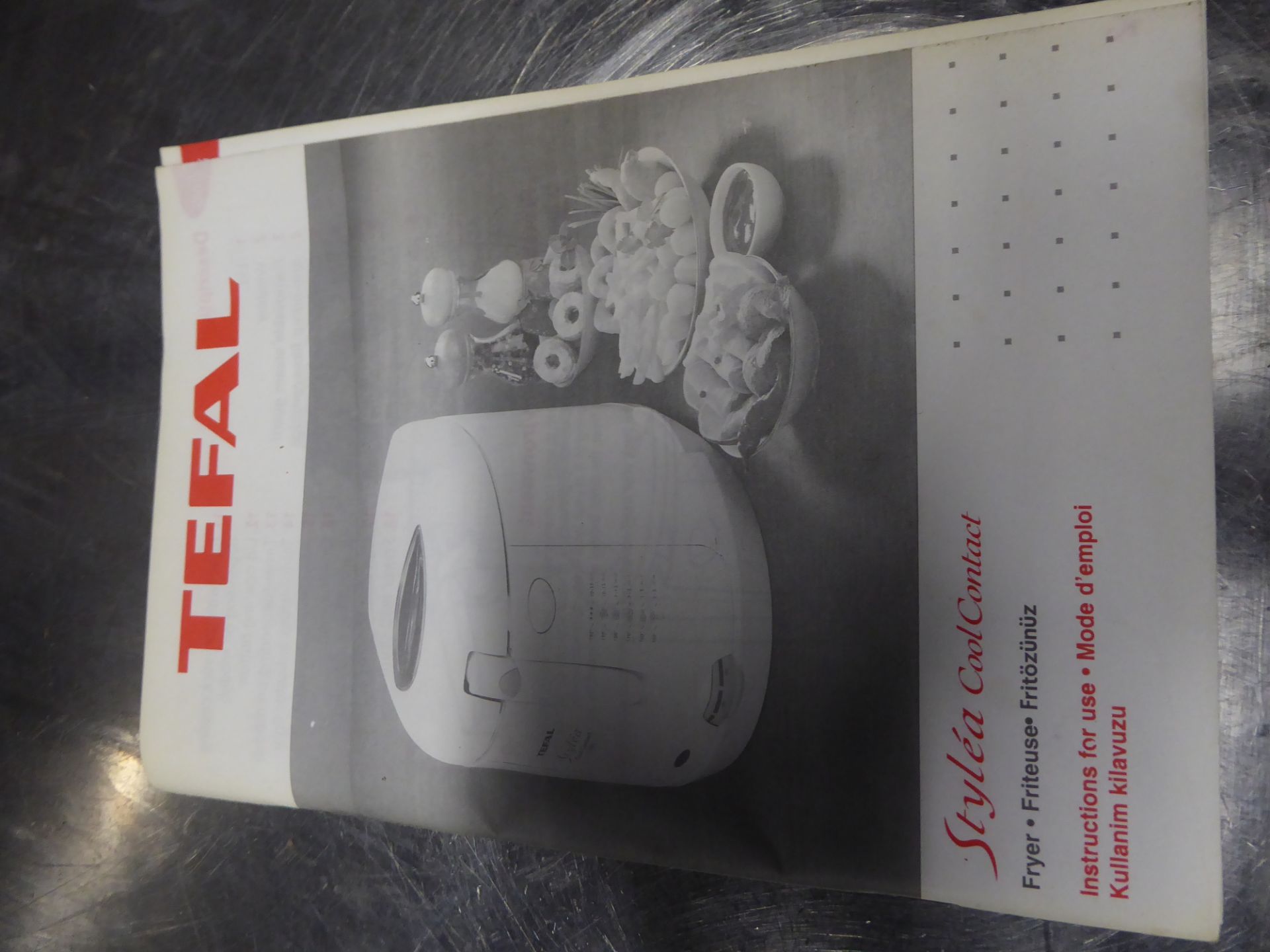 *Tefal Stylea cool contact domestic fryer with timer. In good clean condition - with instruction - Image 3 of 3